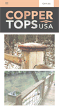 Mobile Screenshot of coppertopsusa.com